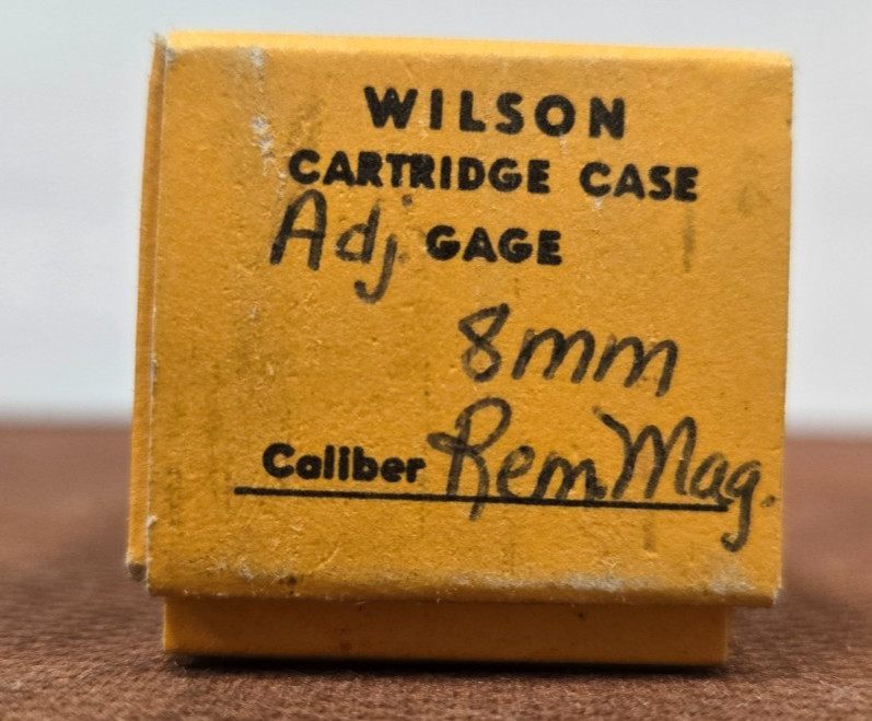 L.E. Wilson 8 MM REM MAG Adjustable Case Gage