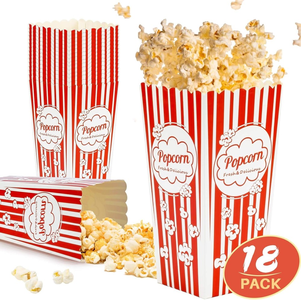 18 corn Boxes Easy Assembly - Square corn Bowls Square