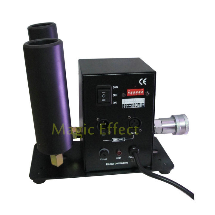 Double Pipe Stage CO2 Machine DMX 512 Switchable CO2 Column Jet Concert Device