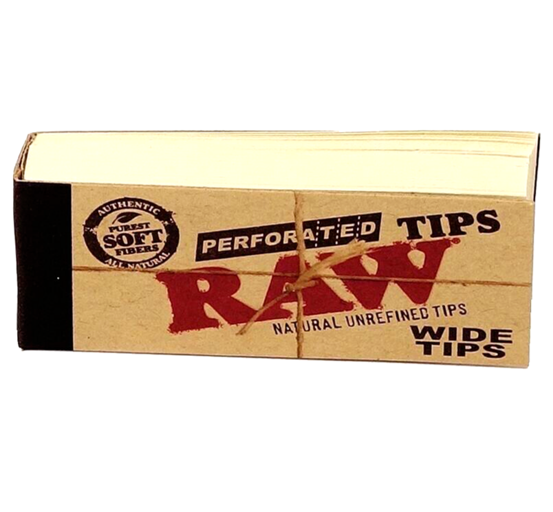 Authentic Raw King Size pre rolled Cones W/ Filter tips 200 CONES