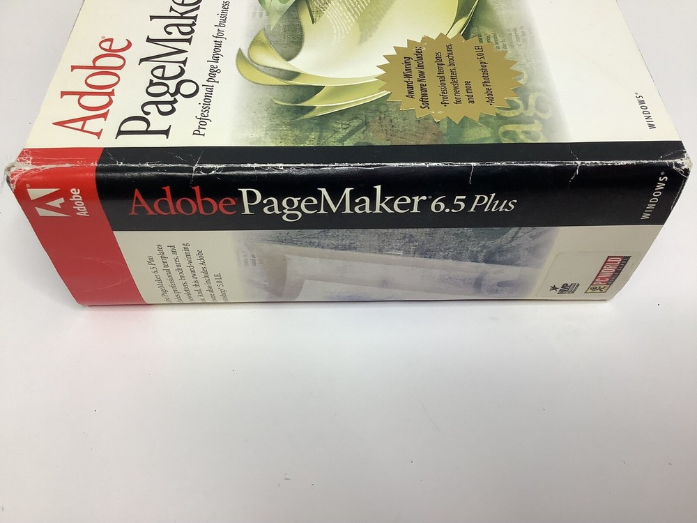 Adobe PageMaker 6.5 Plus Macintosh Business Page Layout Windows Complete