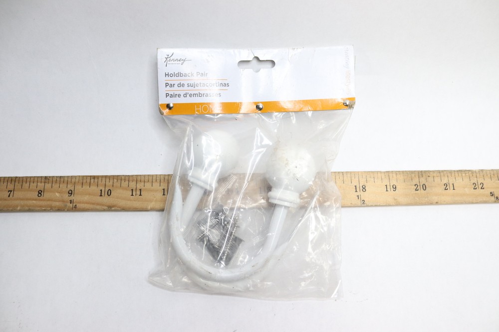 Kenney Chelsea Holdbacks Bright White One Size