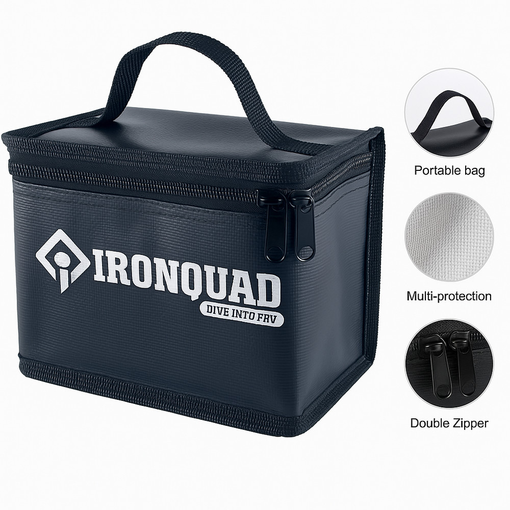 IRONQUAD Lipo Battery Drone Safety Handbag