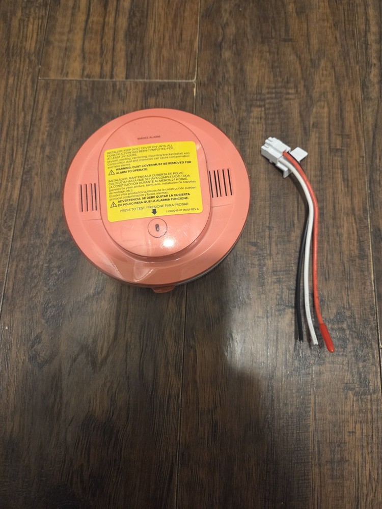 Kidde Hardwired Smoke Detector, AA Battery Backup Interconnectable (Read)