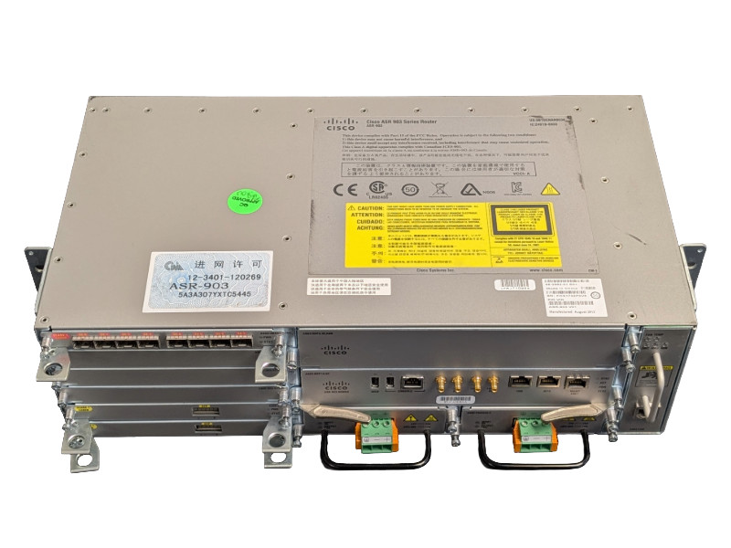 Cisco ASR-903 Compact 3RU Aggregation Services Router-CHASSIS ONLY