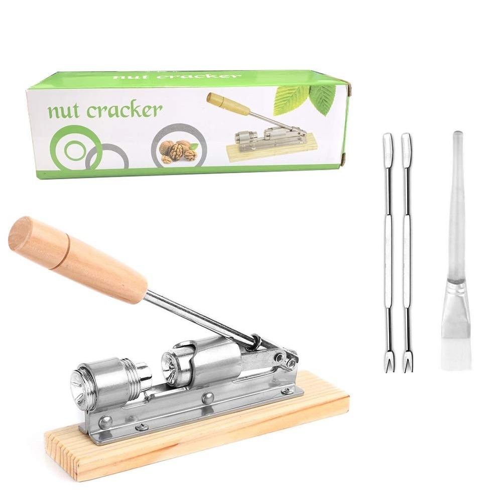 Nutcracker Heavy Duty Pecan Walnut Cracker Plier Opener Tool For Easy Cracking N