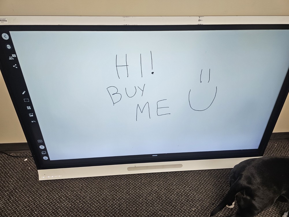 65" 4K SMARTBOARD SPNL-6065 Touchscreen Whiteboard Interactive Flat Panel WIFI