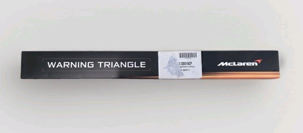GENUINE Mclaren Warning Triangle Safety Accessory 11Q0016CP