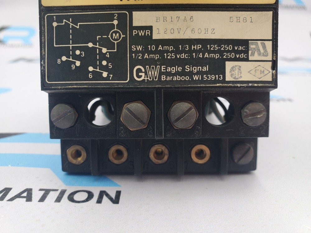 Eagle Signals BR17A6 Timer 120V 50/60Hz