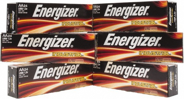 144 Pack Energizer AA Standard Alkaline Disposable Batteries