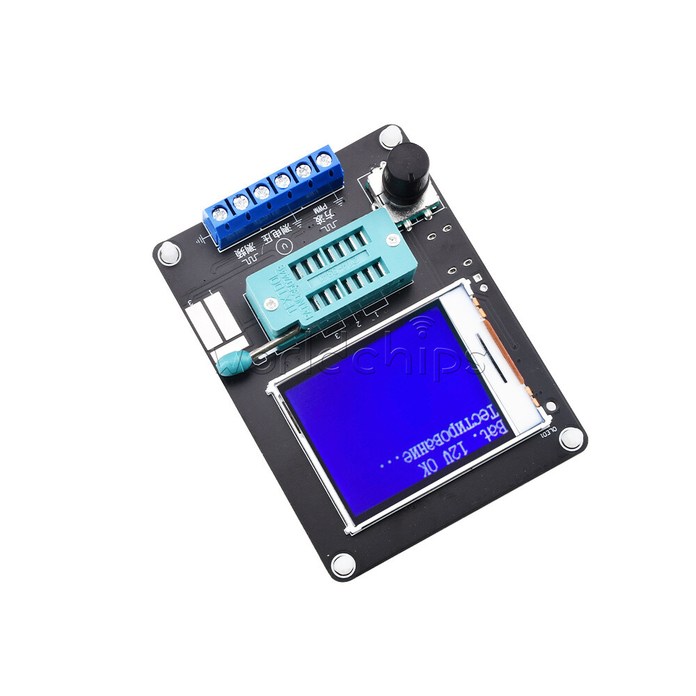 GM328A Transistor Tester Diode Capacitance Inductance ESR Volt Frequency Meter
