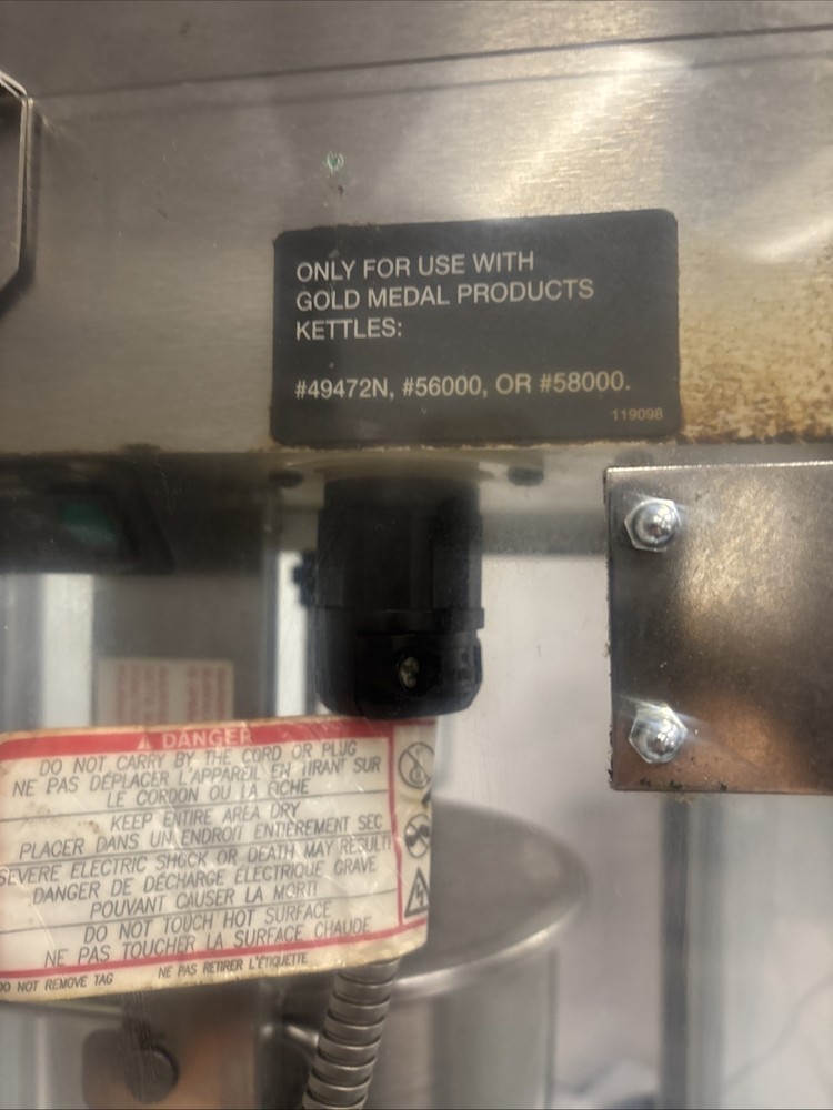 Gold Medal Popcorn Machine Popper Maker