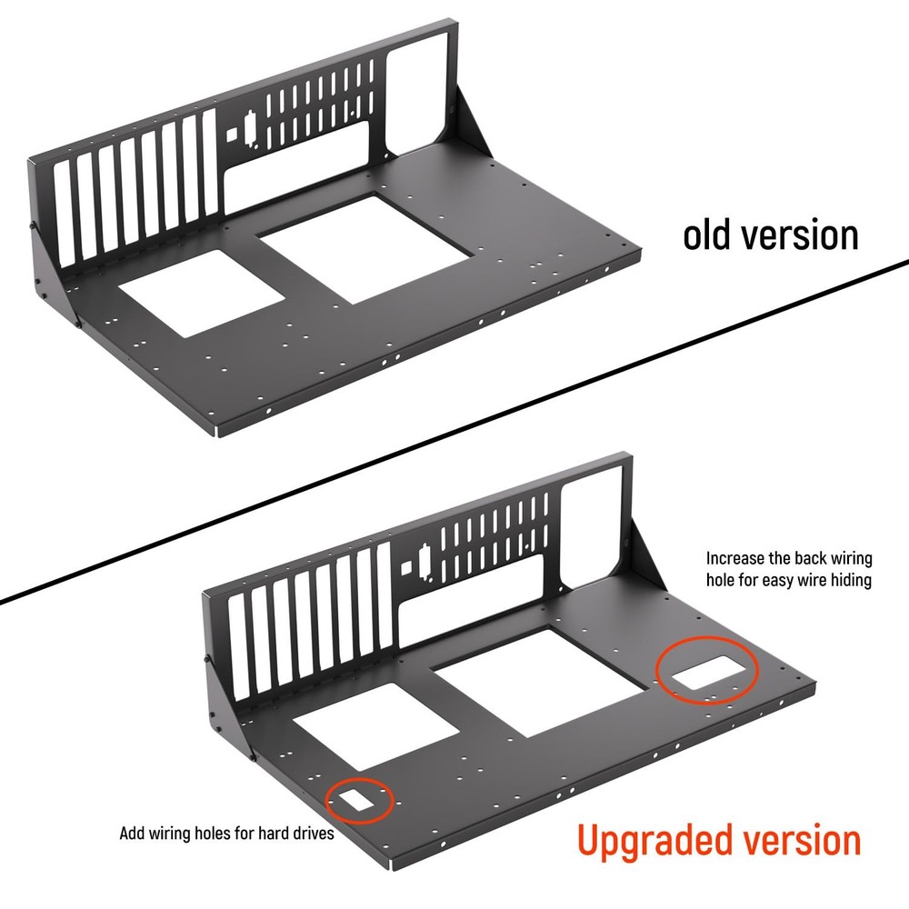 Open Air PC Case, Test Bench PC Case, ATX Open Frame Computer Case, DIY PC Ca...