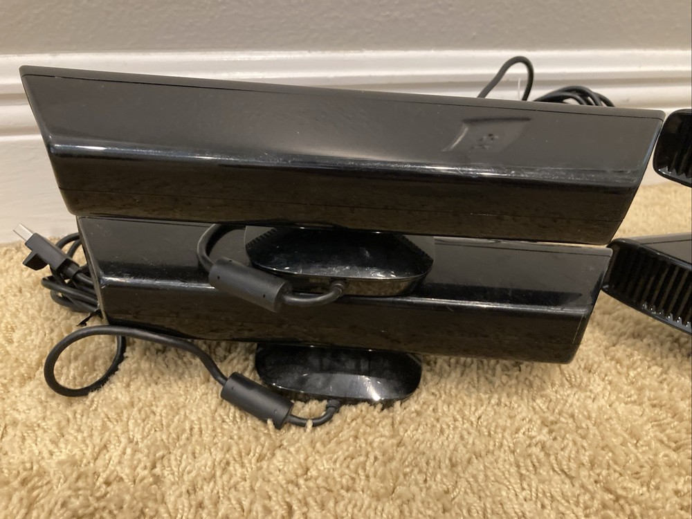 Microsoft Xbox 360 Kinect Sensor Lot of FOUR - Tested!