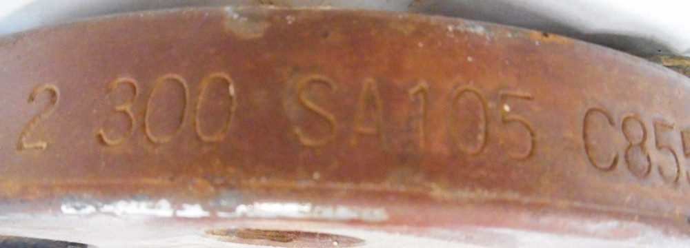 UNKNOWN BRAND, CAST IRON STUB FLANGE, PIPE 2", DIAMETER 6-1/2"