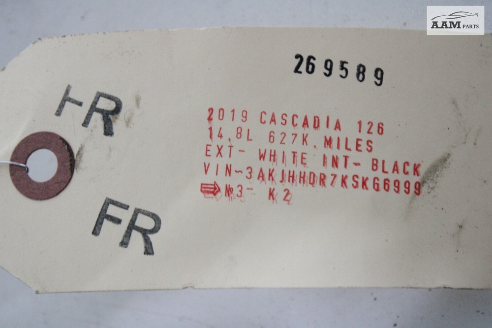 2018-24 FREIGHTLINER CASCADIA FRONT RIGHT SIDE A PILLAR GRAB HANDLE OEM