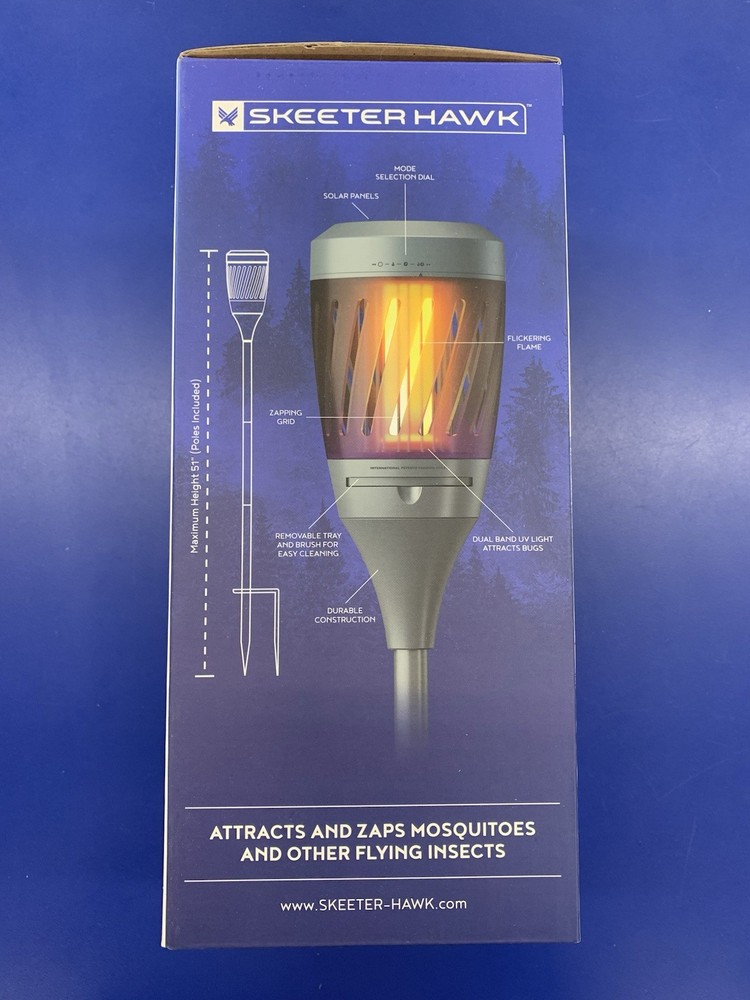 Skeeter Hawk Solar Torch Zapper