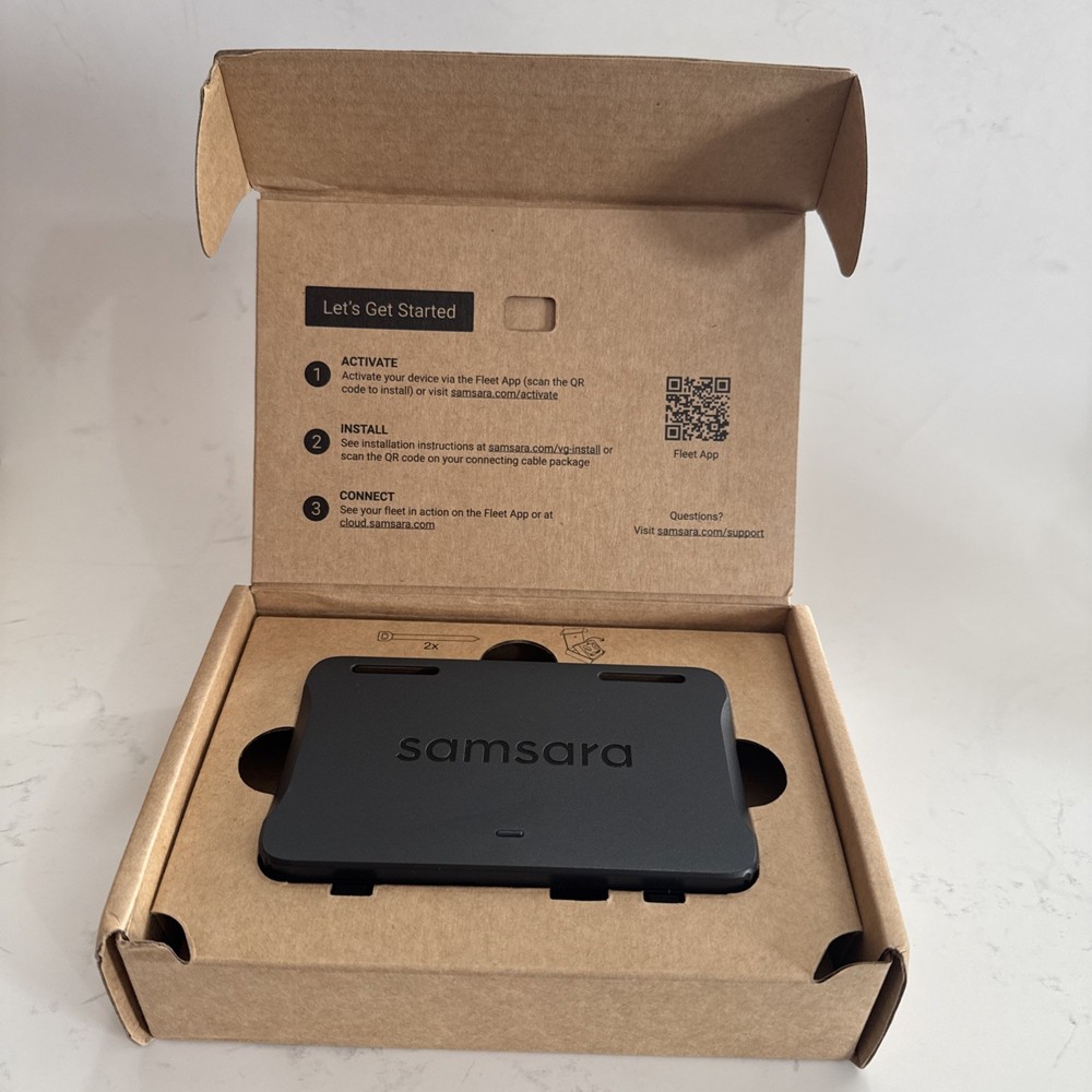 Samsara VG55-NA Vehicle Gateway for GPS Tracking& Analytics Sensor Data New E50