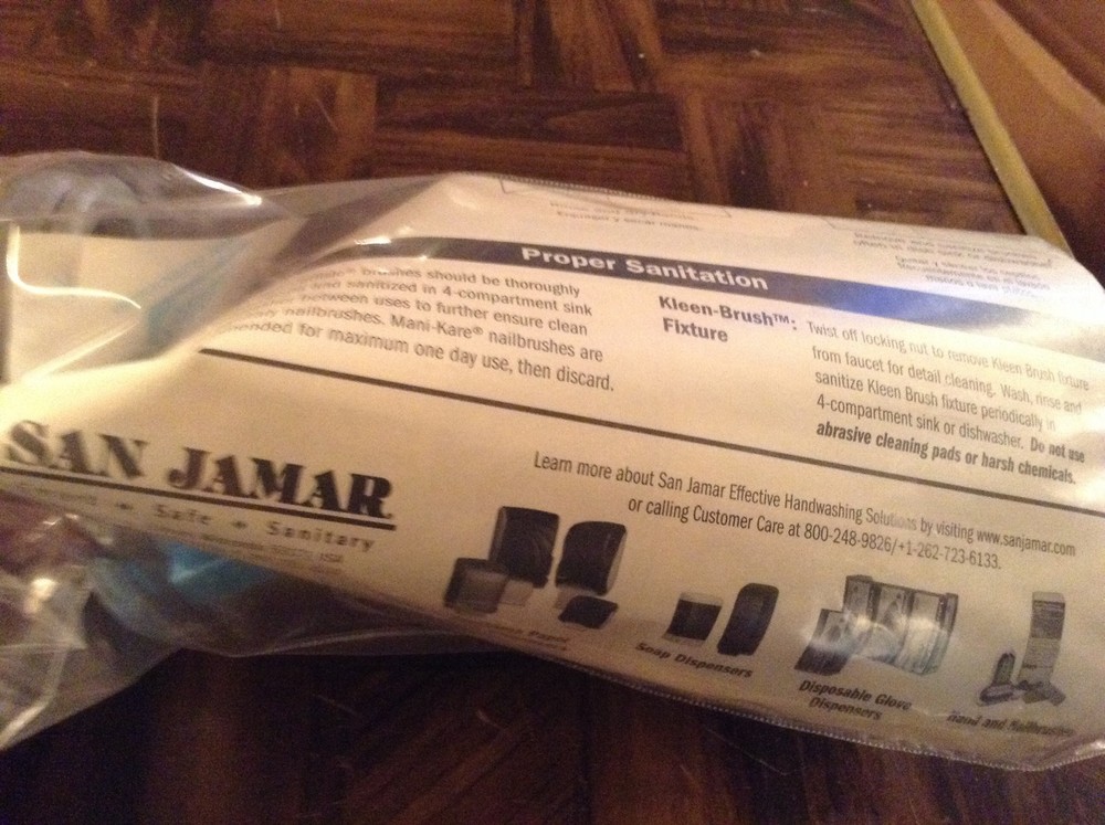 San Jamar clean brush system