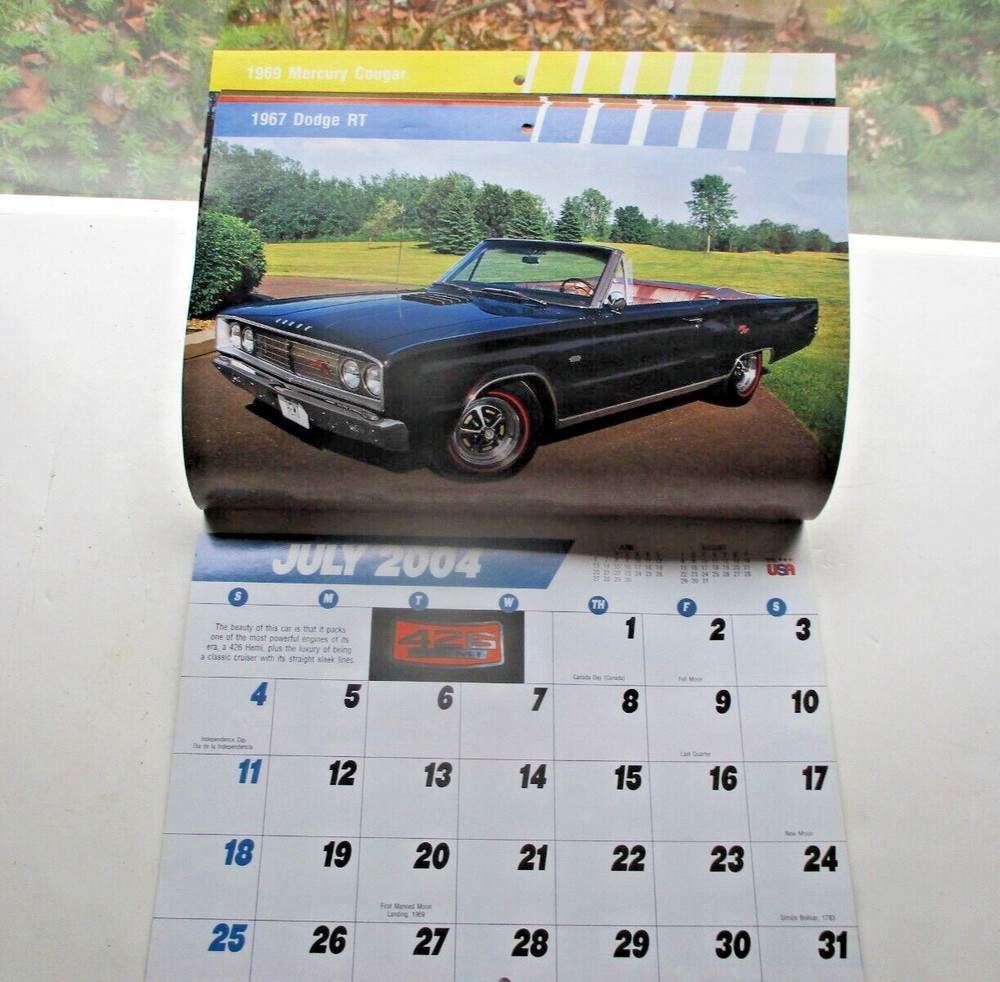 Street Thunder 2004 Appointment Calendar