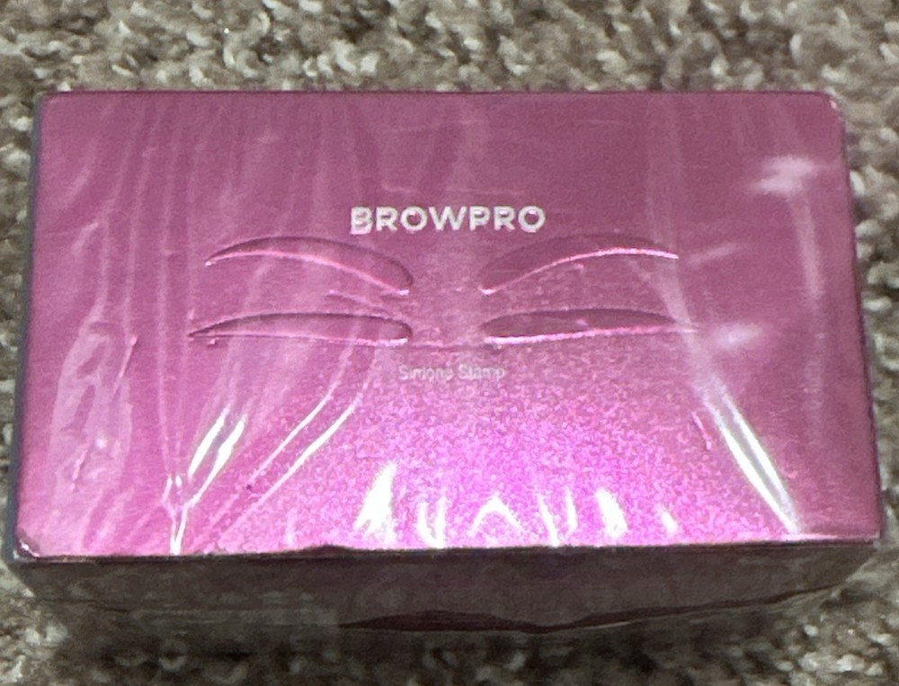 Browpro # 3 Eyebrow Simone Stamp Dark Brown (Unibrow)