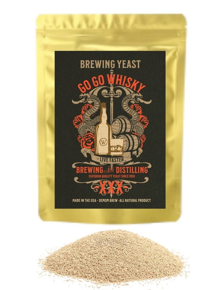Whiskey Yeast DADY Distillers Yeast - With Amylase Enzyme! - Brew USA