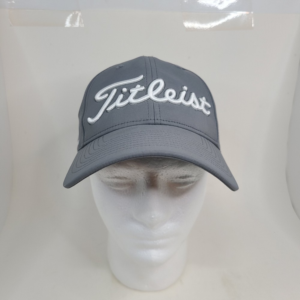 Tiltleist Adjustable Gray Golf Cap/Hat As-Is