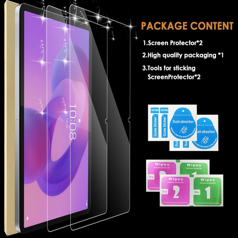 Hianjoo [2-Pack Screen Protector Compatible with Lenovo Idea Tab 2025/ Tab...