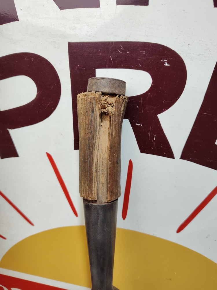 Early Riverside 2" Square Edge Socket Framing Chisel Timber Slick
