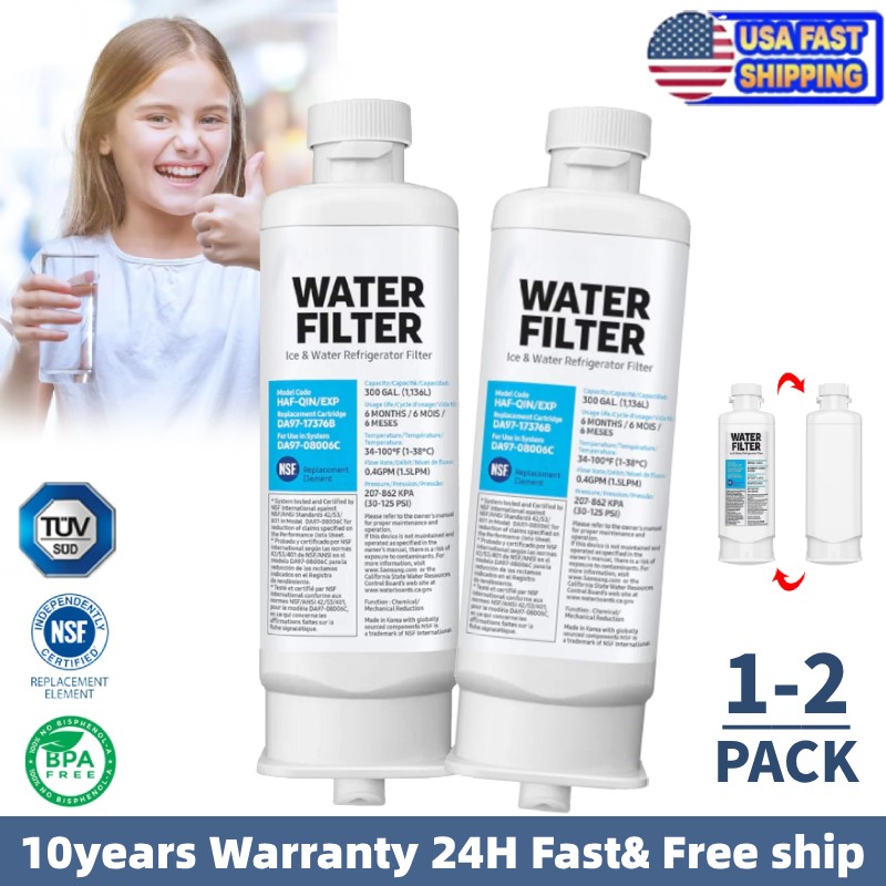 NEW Genuine FOR Samsung DA97-17376B HAF-QIN/EXP REFRIGERATOR Water Filter