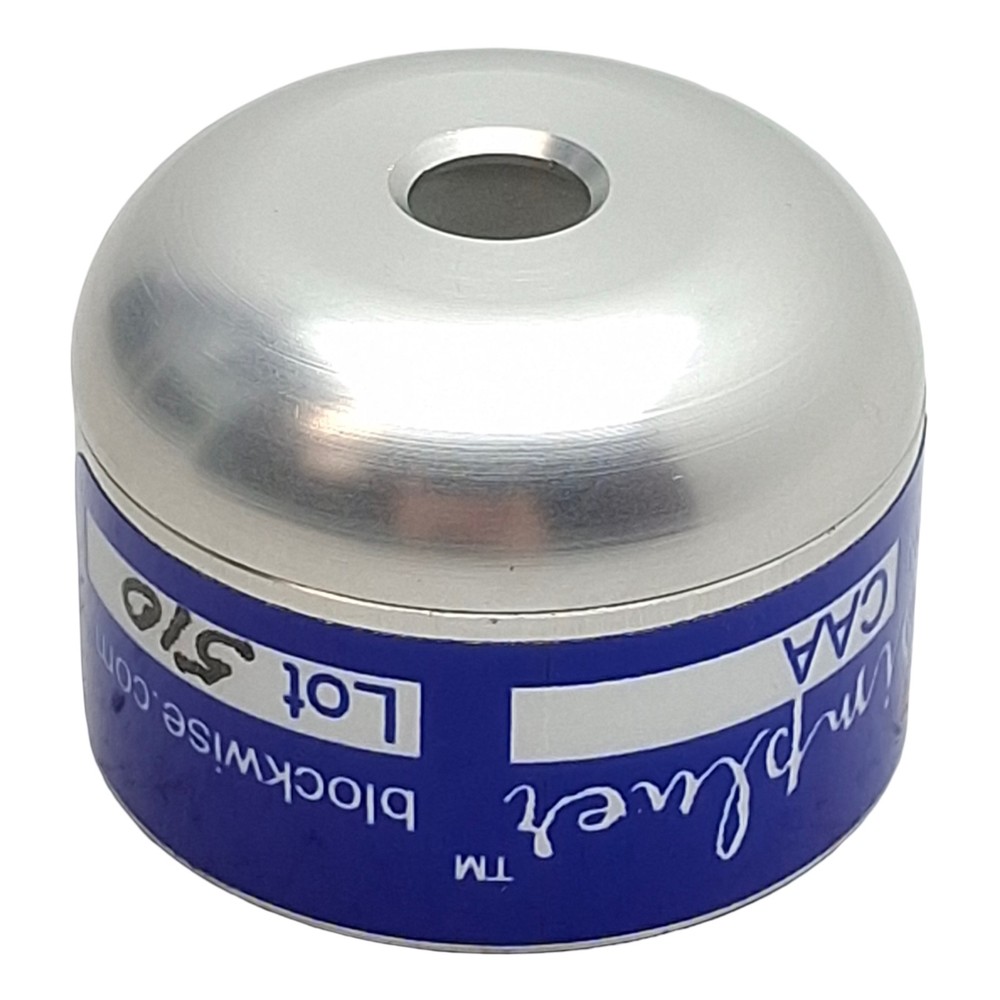 Blockwise CAA Simpluer Panel-Mount Luer Fitting Quick Connector, #10-32, 80psi