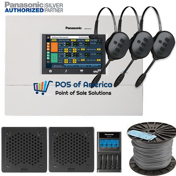 Panasonic Attune II drive-thru 3 ALL IN ONE SYSTEM WX-CH458P- Single Lane