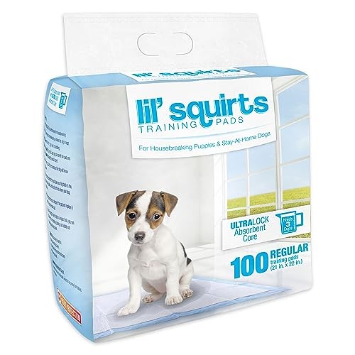 Lil Squirts Puppy Training Pads 100 Pk.
