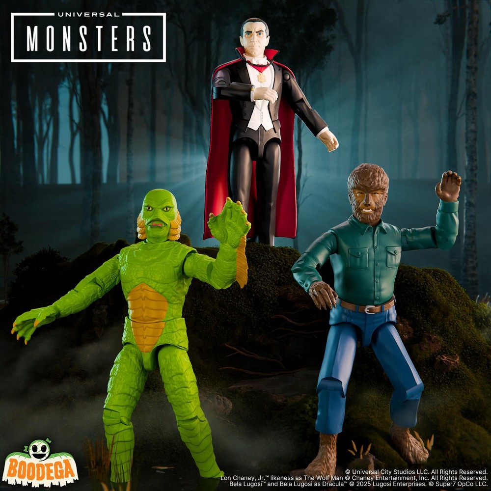 Super7 Reaction+ Universal Monsters Dracula - 3.75 inch Figure, Multicolor