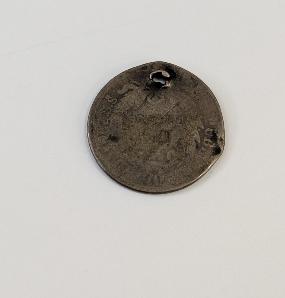 Chile Un Decimo Coin Silver 1887