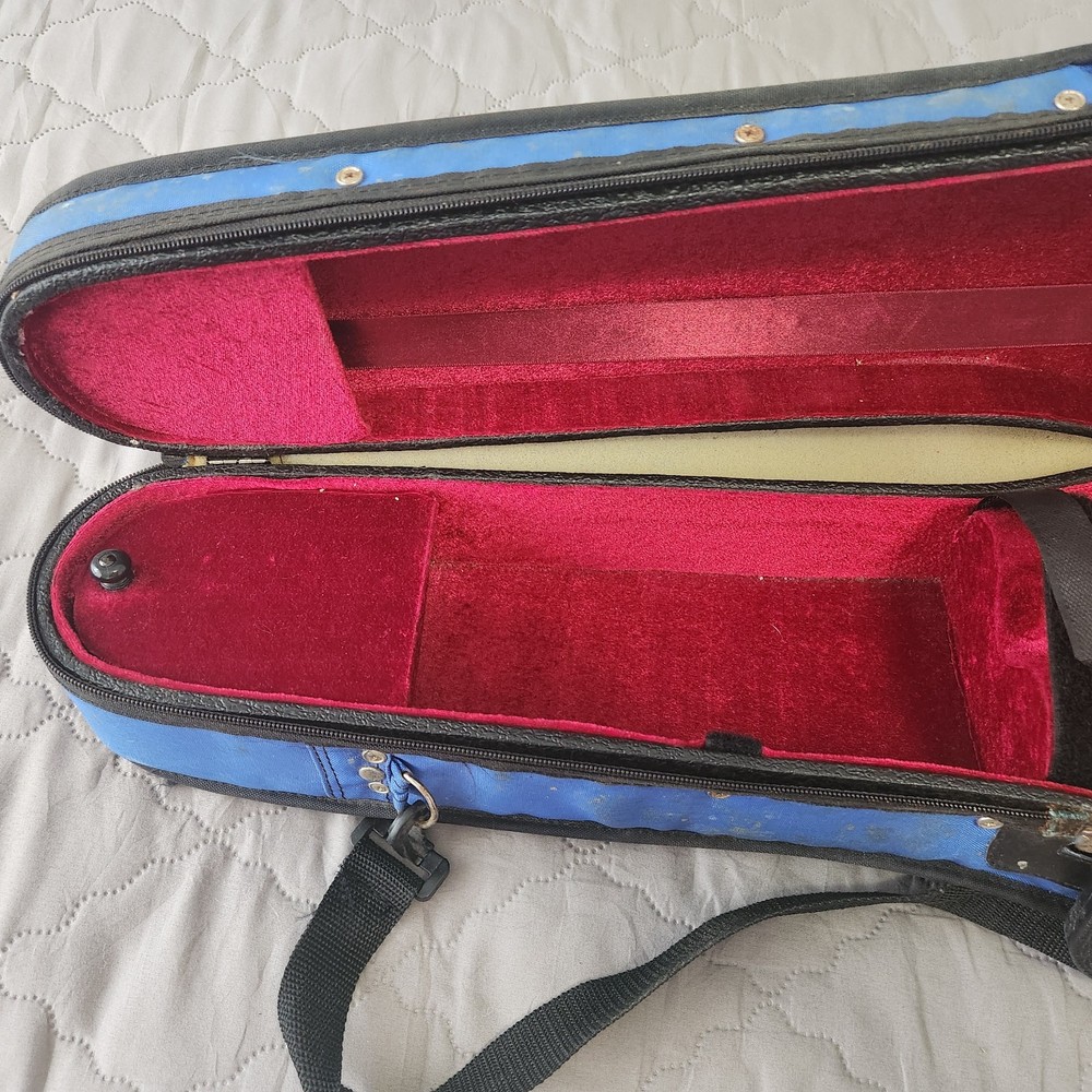 4/4 Size Violin Case Red Velvet Interior