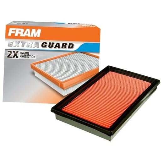 Extra Guard Engine Air Filter Replacement, Easy Install w/Advanced One Size