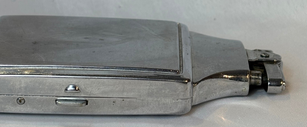 Vtg Ronson Mastercase Lighter Cigarette Case Combo