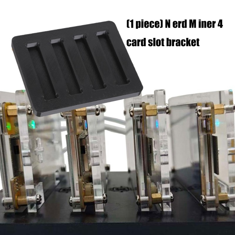 Beginner Friendly Quick Setups Mount For Cryptos Miners 4 Slot Configuration