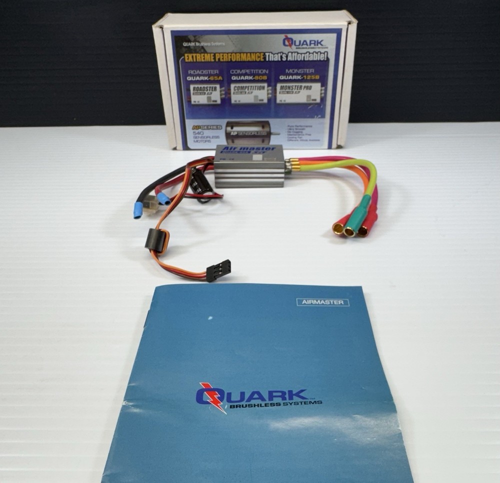 QUARK "Air Master" 65 Amp Brushless Electronic Speed Controller New in Box