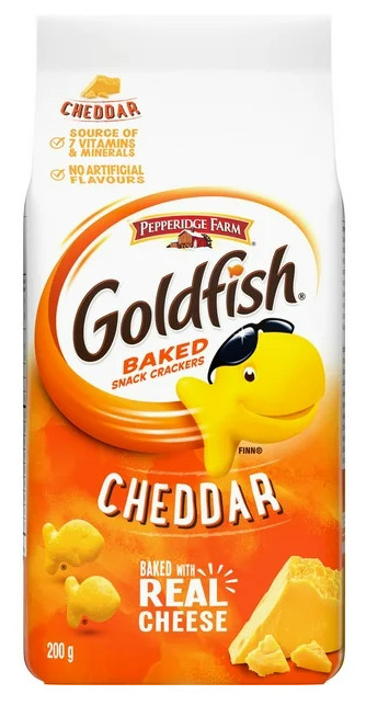 Goldfish Real Cheddar Crackers, 200g