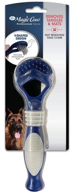 Dog, Four Paws Magic Coat Professional Mat Removing Rake Comb (1 count)