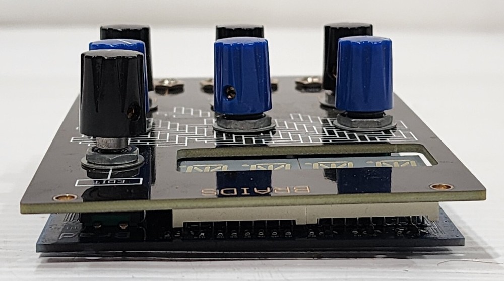 Mutable Instruments Braids DIY Clone Oscillosaurus Eurorack Module - Black