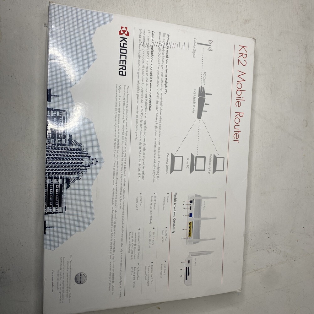 KYOCERA KR2 Mobile Router TXRTR10012