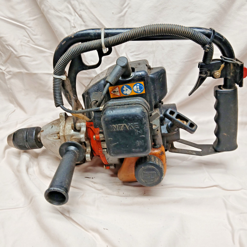 TANAKA PRO FORCE, TED262HS, GAS POWERED DRILL, HAS SPARK & 120 COMPRESSION