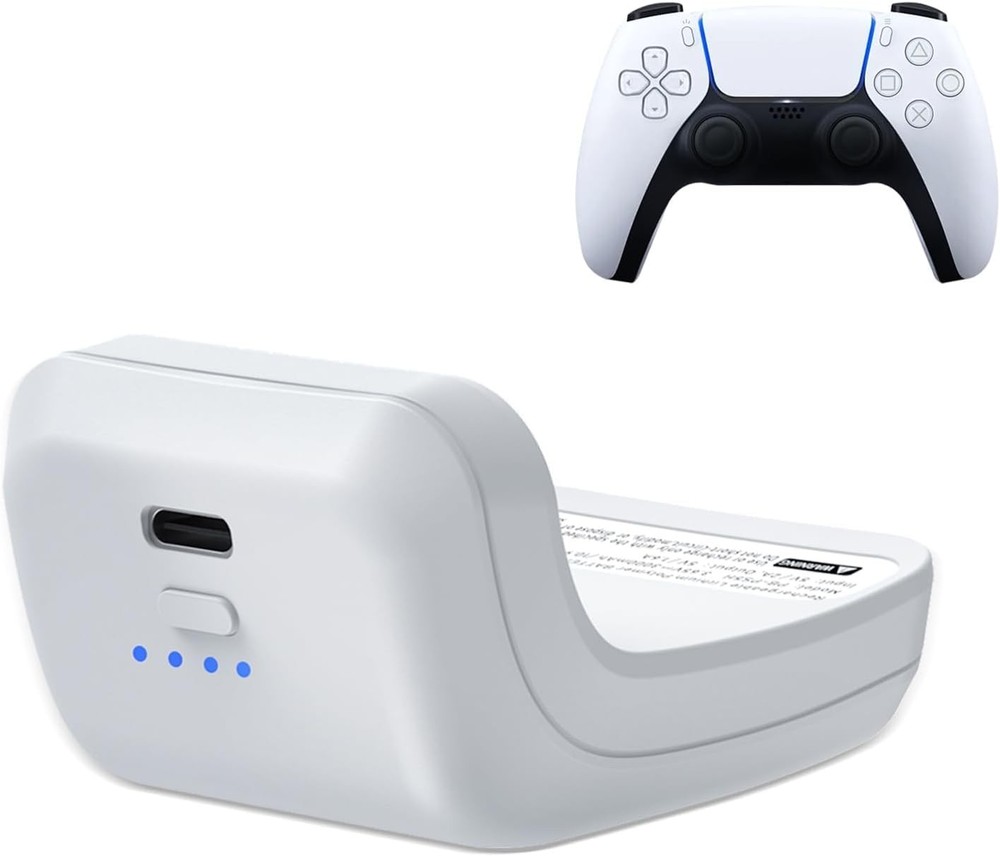 Uwayor 3000mAh PS5 Controller External Battery Pack, Replacement Battery...