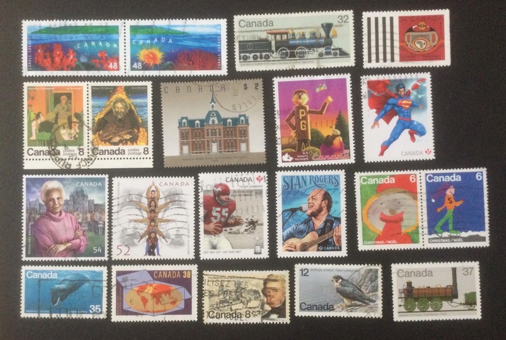 Canada used Stamp Lot #9