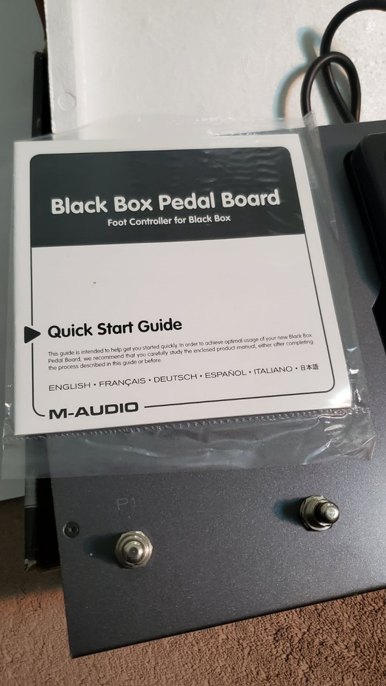 M-Audio Foot Controller For Black Box Pedal Board - Open box
