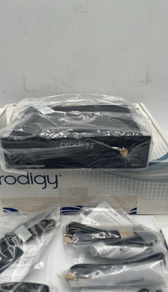 Crestron Prodigy PMC2 Home Automation Control System Kit Remote & Cables Black