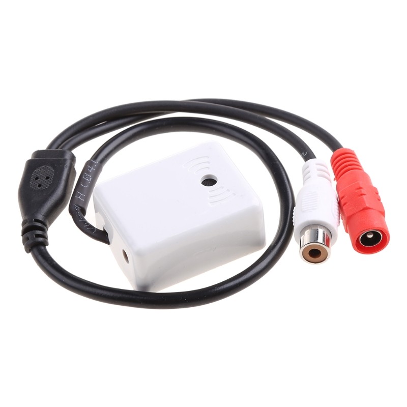 Microphone Pickup Sound Device For CCTV Camera Security System